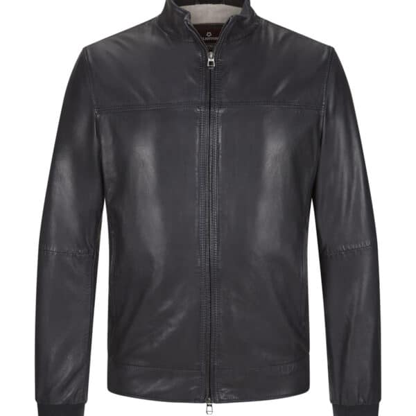 Gilberto Leather Jacket - Black