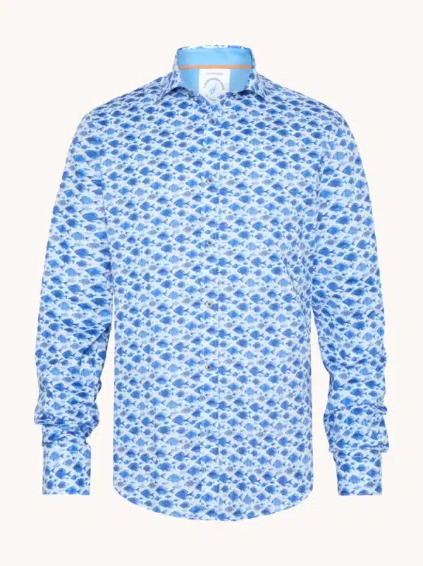 A Fish Named Fred - Shirt - Fish - Cobalt