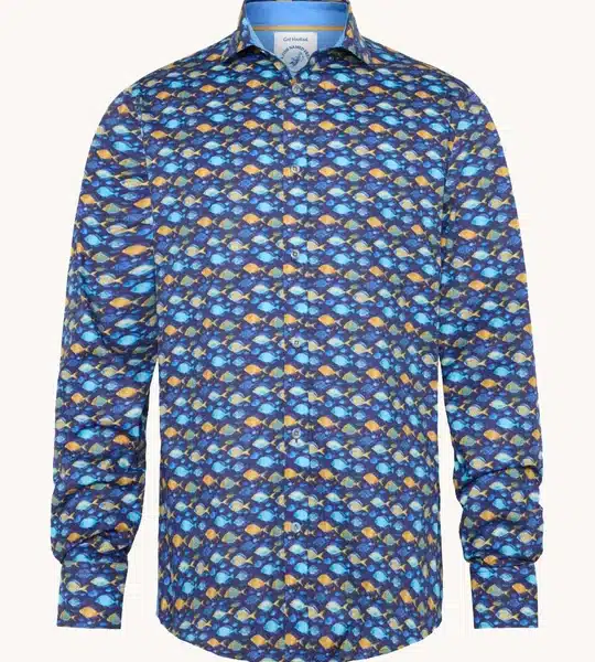 A Fish Named Fred - Shirt - Fish - Navy