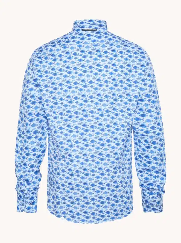 A Fish Named Fred - Shirt - Fish - Cobalt - Image 2