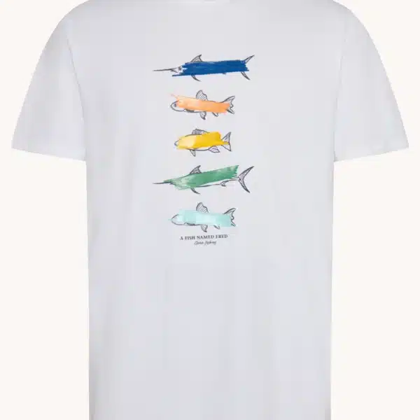 A Fish Named Fred - T-Shirt - Fish - Off white