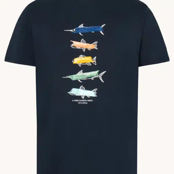 A Fish Named Fred - T-Shirt - Fish - Navy