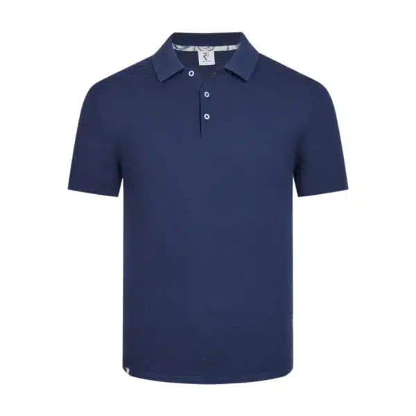 R2 Amsterdam - Textured-knit Cotton Polo