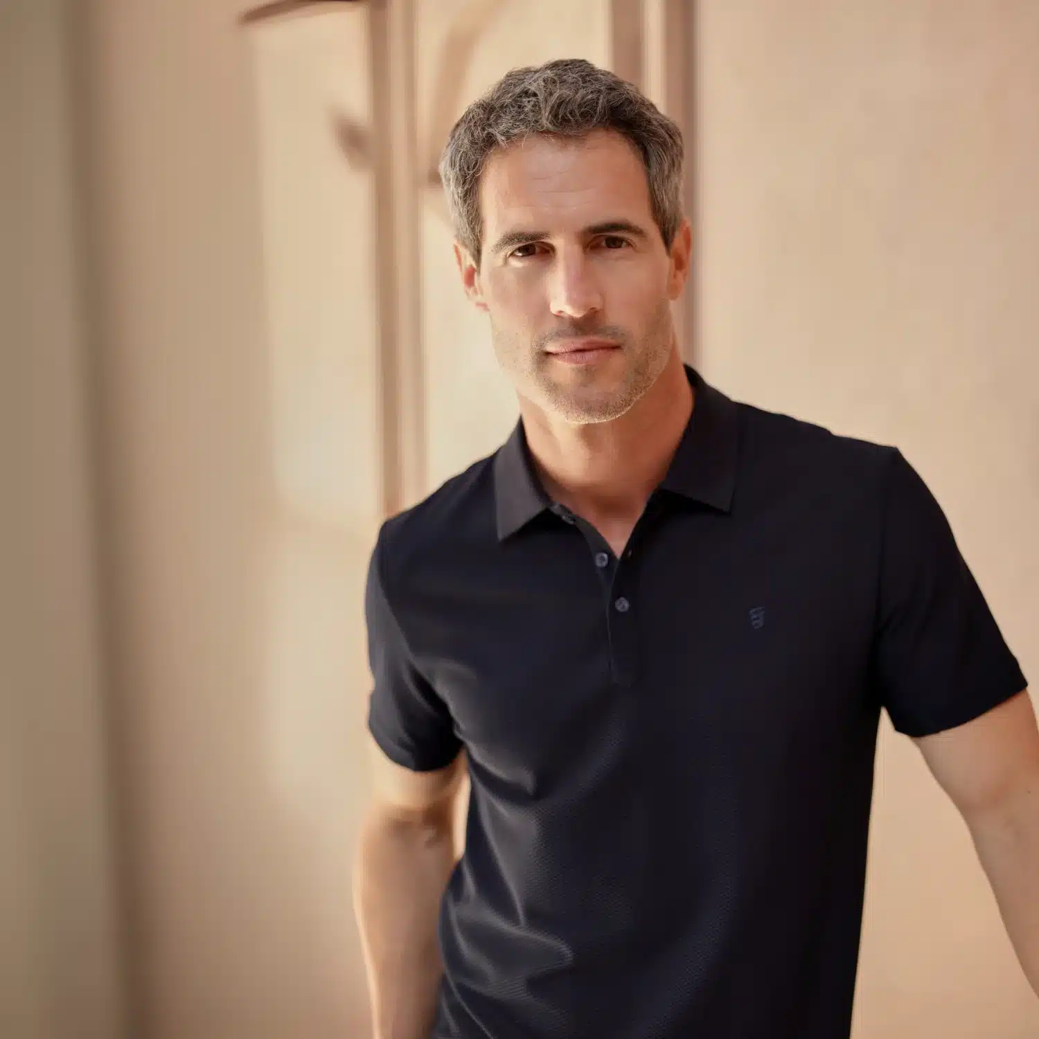 R2 Amsterdam - Travel Polo - Navy - Image 2