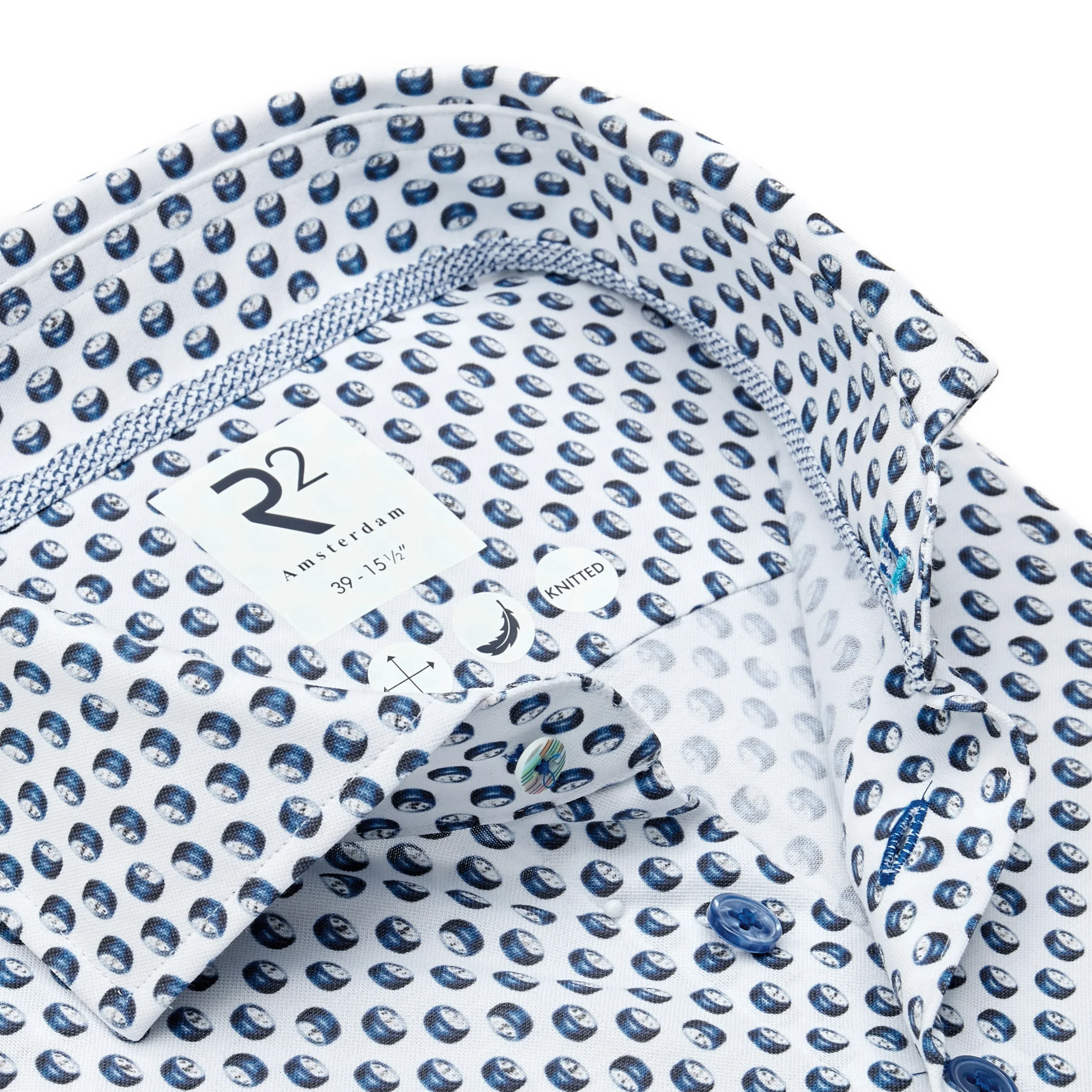 R2 Amsterdam - Travel shirt tyre print - Image 2