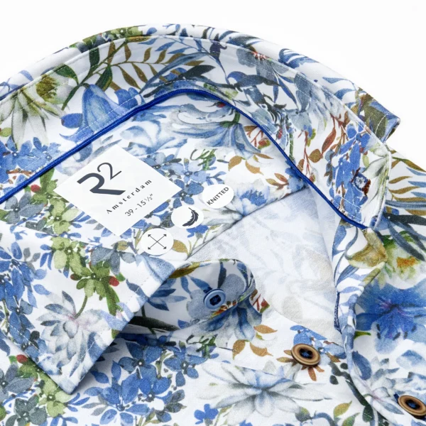 R2 Amsterdam - Travel shirt floral print