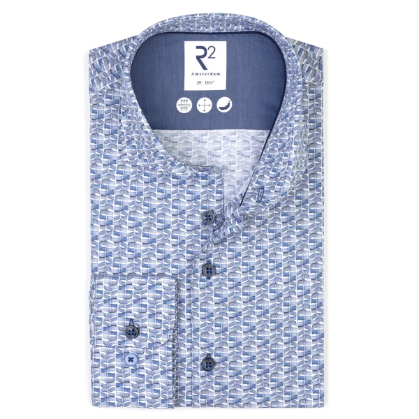 R2 Amsterdam - Printed cotton shirt