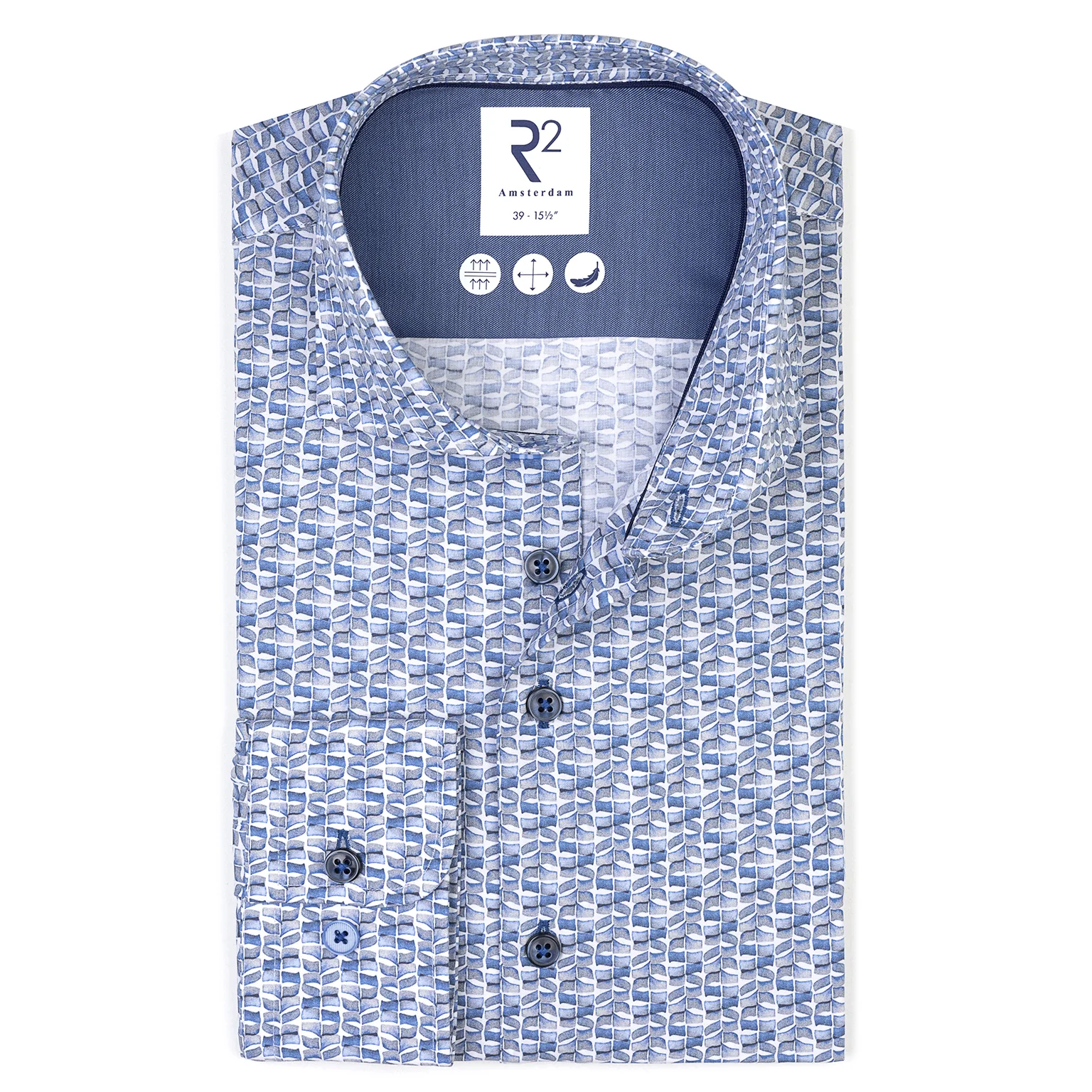 R2 Amsterdam - Printed cotton shirt