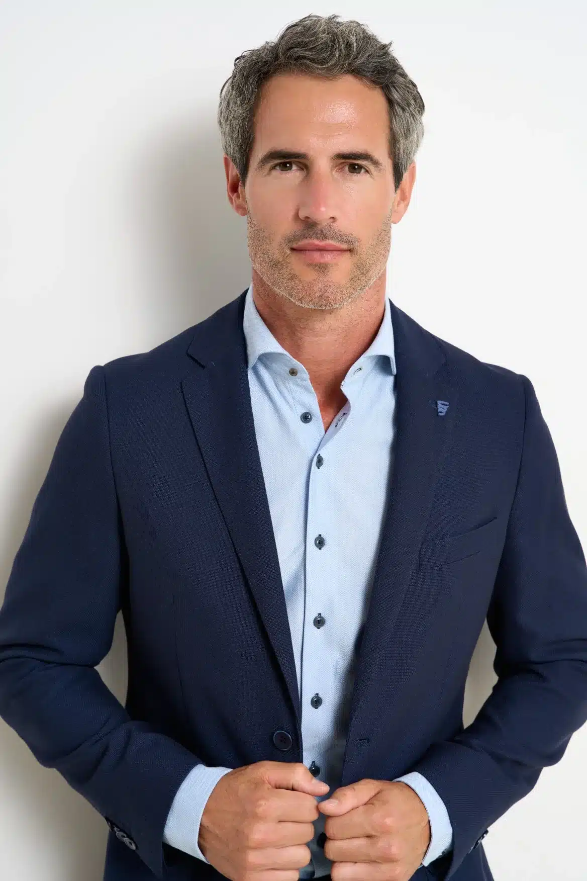 R2 Amsterdam - Travel Shirt Herringbone - Image 3