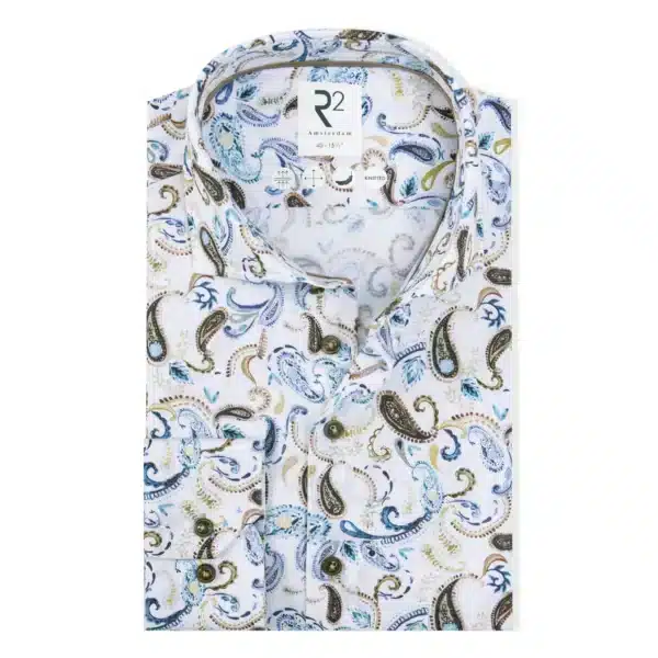 R2 Amsterdam - Travel Shirt Paisley Print