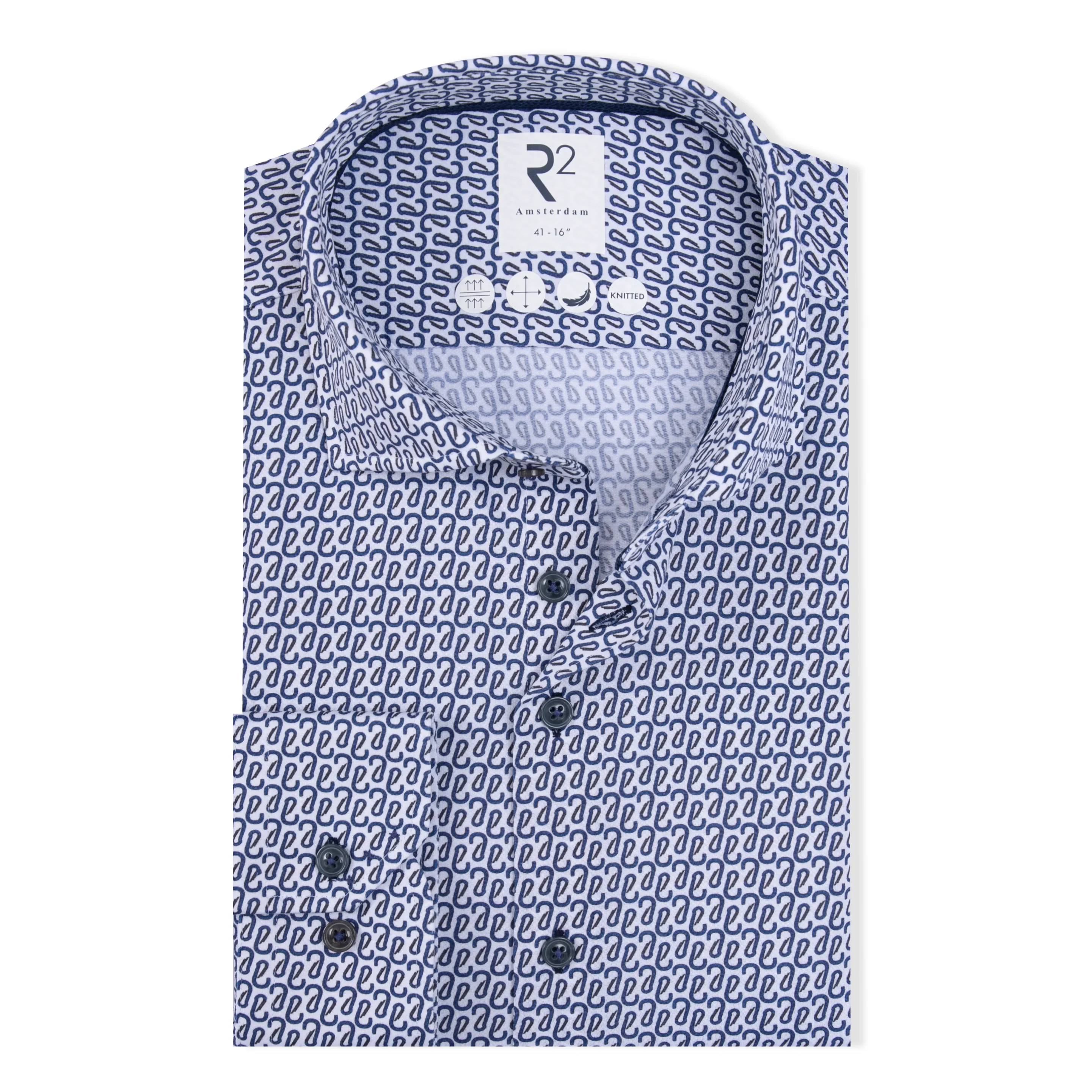 R2 Amsterdam - Travel Shirt Carabiner Print