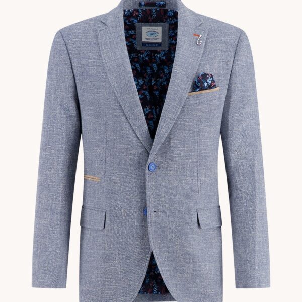 A Fish Named Fred - Blazer Structure - Blue Grey