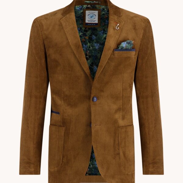 A Fish Named Fred - Blazer Rib - Chocolate Brown