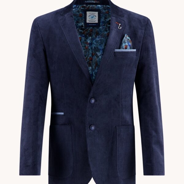 A Fish Named Fred - Blazer Rib - Navy