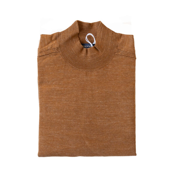 Olymp - Casual Crew Neck Merino Sweater - Camel