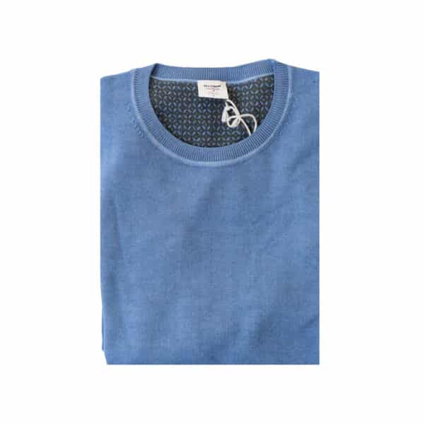 Olymp - Casual Crew Neck Sweater - Blue