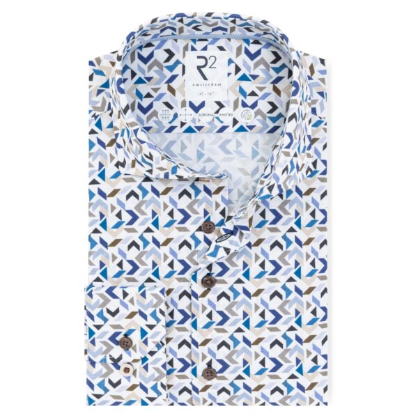 R2 Amsterdam – Travel Shirt – Blue