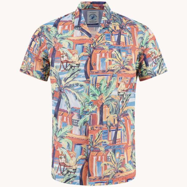 A Fish Named Fred Shirt SS Tropical Sketch